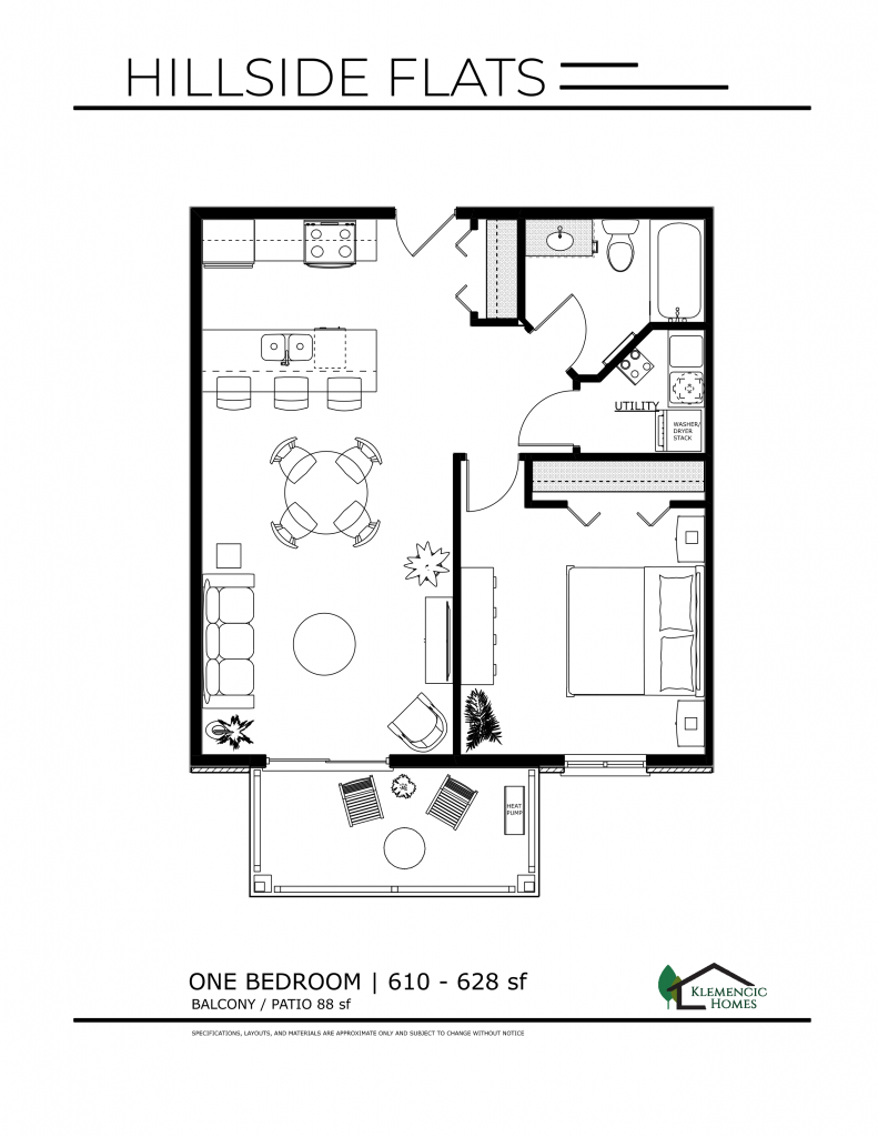 Hillside Flats Klemencic Homes